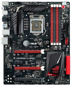 ASUS MAXIMUS VI HERO LGA 1150 Intel Z87 HDMI SATA 6Gb/s ATX Motherboard