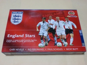 エアフィックス 1/8 サッカー イングランドスターズ選手 プラモデル football England Stars AIRFIX 03 FIFAワールドカップ soccer　