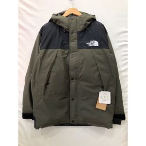 【THE NORTH FACE】 ダウンジャケット ノースフェイス XL カーキ ナイロン 無地 ND92237 ts202411