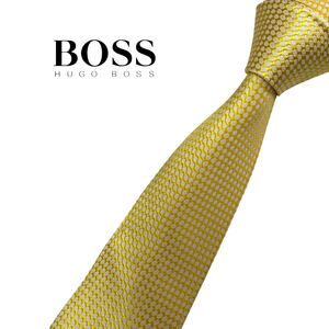 HUGO BOSS ネクタイ ナロータイ 楕円柄 ヒューゴボスUSED 中古 m1510