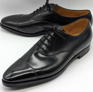 【極美】ジョンロブ ストレートチップ シティ2 サイズ9D【送料無料】JOHNLOBB CITY2 キャップトゥ ラスト7000 バルモラル 冠婚葬祭 旧ロゴ