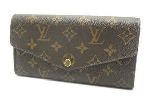 中古 良品 LV ルイヴィトン モノグラム 長財布 ポルトフォイユサラ M60531