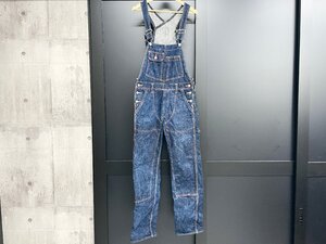 C-10048 EIGHT-G オーバーオール 811-OV WORK PANTS ワークパンツ W32 エイトジー デニム ジーパン ジーンズ インボイス制度対応