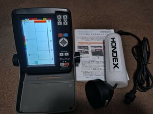 HONDEX 魚群探知機 PS-610CⅡ-WP ・ワカサギ振動子 TD08 混信防止型