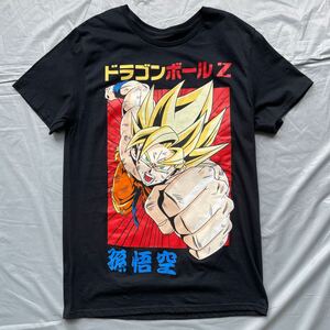 ドラゴンボールＺ★★Tシャツ逆輸入★鳥山あきら★サイズ【M】ワイドティーシャツDRAGONBALL　Z　孫悟空