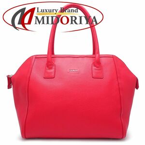 Furla フルラ トートバッグ レザー レッド/351540【中古】