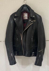 UNDERCOVER アンダーカバー × Lewis leathers ルイスレザー ライトニングモデル UCQ9201 レザージャケット 黒 40 【USED】