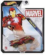 中古ミニカー 1/64 アイアンマン 「Hot Wheels スタジオ キャラクターカー MARVEL」 [GYB44]