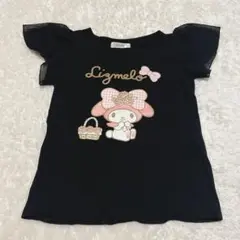 ♡Liz melo しまむら♡マイメロディプリント　お袖シアー　半袖Tシャツ　Ｍ