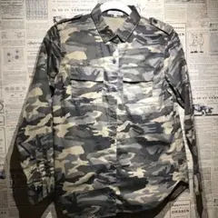 GLOBAL WORK グローバルワーク 迷彩シャツ size M