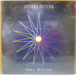 PAUL WELLER-Saturns Pattern (EU オリジナル 7インチ+マット固紙ジャケ/廃盤　New)