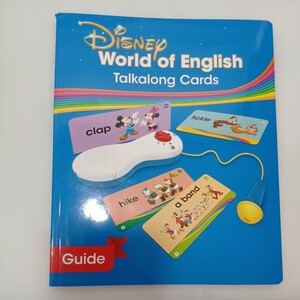 zaa-563♪ディズニーワールドイングリッシュ Disney World of English Tolkalong Cards ガイドブック