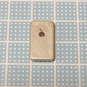 ミニチュア スマホ iPhone風（単品）★ 俺んち来る？ 5 ★ リーメント 食玩 ぷちサンプル ドールハウス 携帯電話 iTunes風