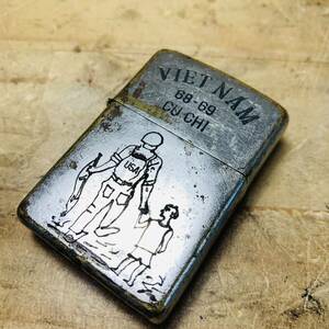 1F39073 VIETNAM ZIPPO ライター 68-69