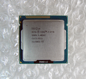 Intel インテル Core i7-3770/3.40GHz/8MB/SR0PK/LGA1155 第3世代 Ivy Bridge 動作確認済み