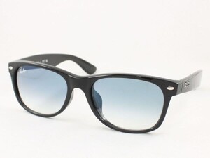 ケース黒 Ray-Ban レイバン RB2132F-901/3F 55サイズ サングラス ニューウェイファーラー ブラック ライトブルー 9013F グラデーション