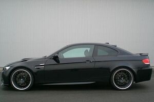 ★BMW E92クーペ/ E92M3用 Hamタイプカーボンルーフスポイラー/リアウイング/リアスポイラー/綾織/ハーマン/320/335/319