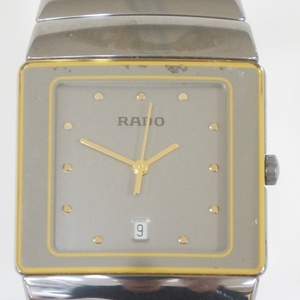 RADO ラドー DIASTAR ダイヤスター 152.0332.3 デイト メンズ クォーツ 腕時計 0601186011