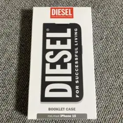 新品　未開封　未使用　iPhone15 ディーゼル　DIESEL 黒　手帳型