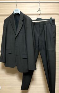 COMME CA DU MODE (コムサデモード) Vitale Barberis Canonico生地　サイズ M ブラウン　セットアップスーツ