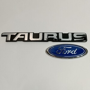 フォード トーラス セダン ワゴン TAURUS ロゴエンブレム 直径 24cm Ford エンブレム 11.5cm 