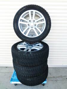 YOKOHAMA　スタッドレスタイヤ　＆　TeamSparco　ホイール　4本セット 16インチ　5穴　205/55R16　FD8KアイスガードiG20 iceGUARD