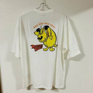 WACKY RACE チキチキマシン猛レース - Mサイズ 半袖 ケンケン バックプリントTシャツ チキチキマシン ワッキーレース (タグ付き未着用品)