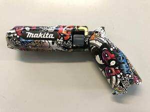 マキタ　makita ペンインパクトドライバー　TD022　カスタムハウジング（外装）　ストリート柄　艶あり仕様　新品