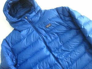 Patagonia Down Sweater パタゴニア ハイロフト ダウンセーター フーディー青XL 84900 FA13 ダウンジャケット/ダウンパーカー