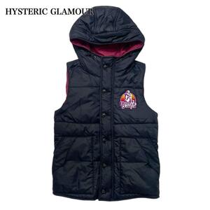 HYSTERIC GLAMOUR ヒステリックグラマー ダウンベスト Fサイズ