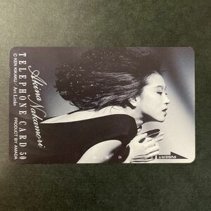 即決◆ L 未使用 新品 中森明菜 AKINA NAKAMORI テレカ テレフォンカード テレホンカード ミュージシャン 女性