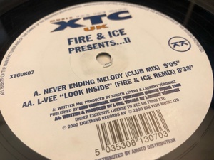 12”★Fire & Ice/L-Vee / Presents...II / トランス！！