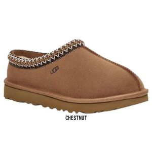 ※訳あり アウトレット UGG(アグ)ムートン スリッポン サンダル シューズ スリッパ タスマン レディース TASMAN 5955 CHESTNUT US7(24.0cm)