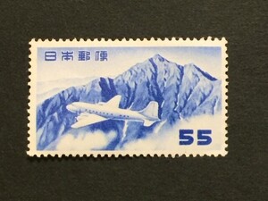 円単位立山航空　55円　未使用　NH　