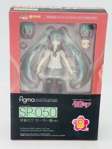 未開封 初音ミク figma セーラー服Ver フィギュア SP-050 マックスファクトリー グッドスマイルデザイン グッスマくじ 2014 Spring B賞