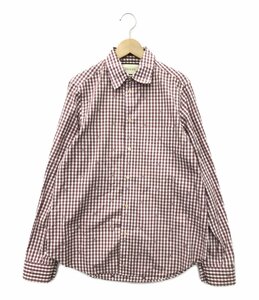 グッチ 長袖チェックシャツ 597961 ZAC2Z メンズ 38 M GUCCI [0502]