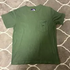 THE NORTH FACE ポケットTシャツ M オリーブグリーン