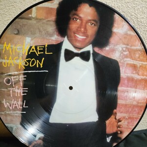 Michael Jackson　LP ピクチャーレコード盤　オフザウォール