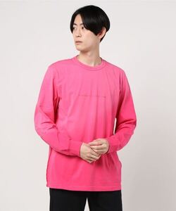 「DIESEL」 長袖Tシャツ MEDIUM ピンク メンズ