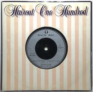 【英7】 HAIRCUT ONE HUNDRED / FAVOURITE SHIRTS / BOAT PARTY / TOWN HOUSE 刻印 1981 UK盤 7インチシングルレコード EP 45 試聴済