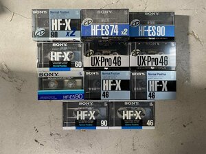 未使用/保管品/SONY/HF-X/HF-ES/US-Pro/カセットテープ/13点まとめて/③