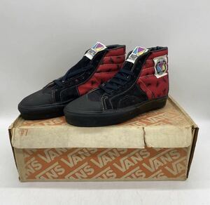 【5】1980s Vintage VANS MADRID SKATEBOARD 1980年代 ヴィンテージ ヴァンズ マドリッド スケートボード ハエ柄 USA製 2778