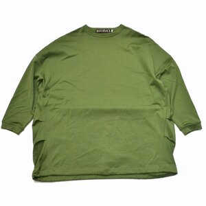 HAVERSACK ハバーサック 長袖オーバーサイズクルーネックTシャツ 2023ｓｓ ロンT LONG SLEEVE TEE　Sサイズ 812326 M895432