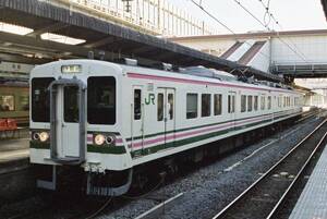 フィルム　鉄道写真　東日本旅客鉄道(JR東日本)　107系100番台　Lサイズ