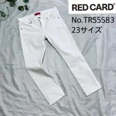 ⭐️RED CARD⭐️レッドカード ホワイトスキニーデニム TR55583 23