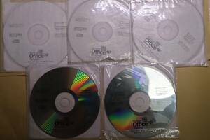 CD19 ★ Microsoft Office XP Personal Office XP　　5枚セット ★ キー付き