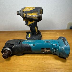 makita マキタ 18V 充電式インパクトドライバ　TM51D、TD001G まとめてジャンク品売る