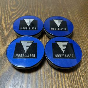 MODELLISTA モデリスタ トヨタ純正ホイール センターキャップ 4個 青　ブルー 60mm 2112K60 S1510-05 アルファード ヴォクシー プリウス