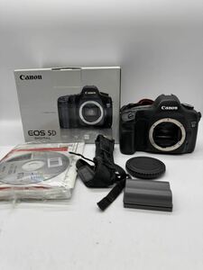 ★ Canon キャノン EOS 5D ボディ DS126091 デジタル一眼レフカメラ 箱付き 通電未確認 ジャンク出品 #D855 0512MN