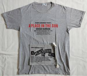 ★浜田省吾★ 超貴重 1988.8.20 A PLACE IN THE SUN NAGISAEN 渚園グッズ Tシャツ(巾着袋付き)